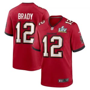 NFL Jerseys Super Bowl Tampa Bay Buccaneers BRADY12 Gron embroid