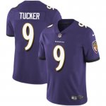 NFL Jerseys Baltimore Ravens football jersey No. 9 Justin Tucker