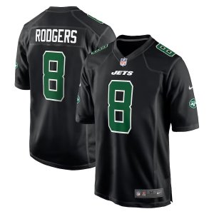 NFL Jerseys New York Jets football jersey No. 8 Aaron Rodgers je