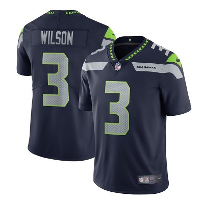 NFL Jerseys Seattle Seahawks No. 3 Russell Wilson jersey for men