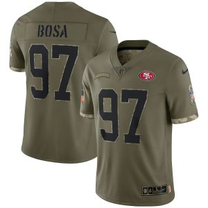 NFL Jerseys San Francisco 49ers 5LANCE 97BOSA#99 42#LOTT embroid