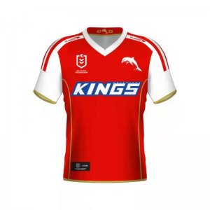 2022 Sharks Titans Home Rugby jersey Jamaica Dolphins short slee