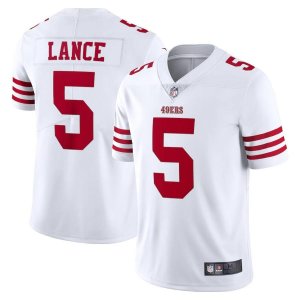 NFL Jerseys San Francisco 49ers football jersey No. 5 Trey Lance